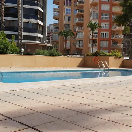 Junto Playa Levante Con Terraza Chill-out-2 Wcs-a Estrenar Gemelos 23 Benidorm