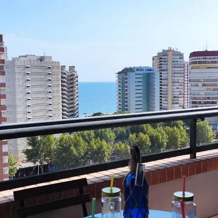 Junto Playa Levante Con Terraza Chill-out-2 Wcs-a Estrenar Gemelos 23 * Benidorm